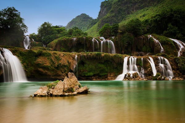 Ban Gioc Waterfall , Ban Gioc Waterfall in Cao Bang