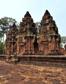 Banteay Srei Temple, Banteay Srei Temple in Siem Reap, Cambodia Tour