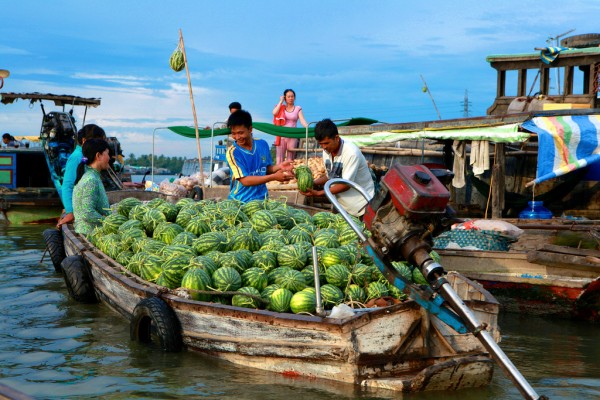 Cai Be Floating Market, Cai Be Floating Market Tour