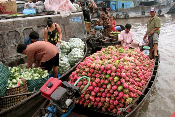 Chau Doc Floating Market, Chau Doc, Chau Doc Tour