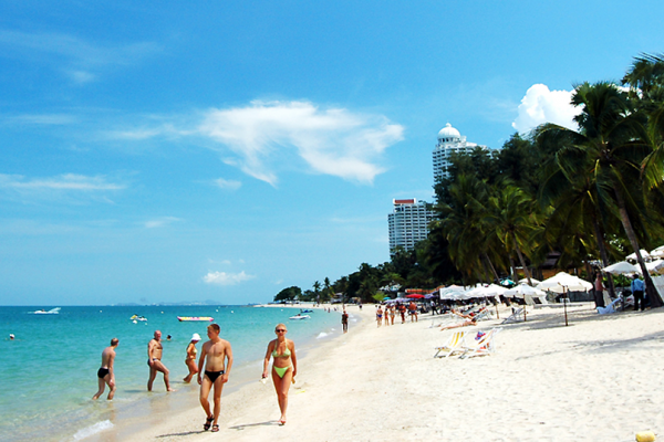 Pattaya Beach, Pattaya Beach in Thailand