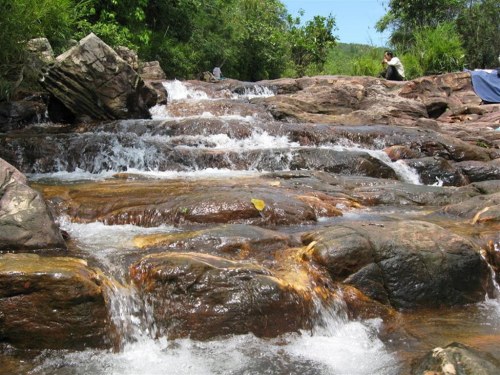 Waterfall in Tam Chuc Lake, Ha Nam, Ha Nam Province