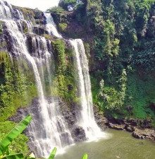 Tad Fane Waterfall in Laos
