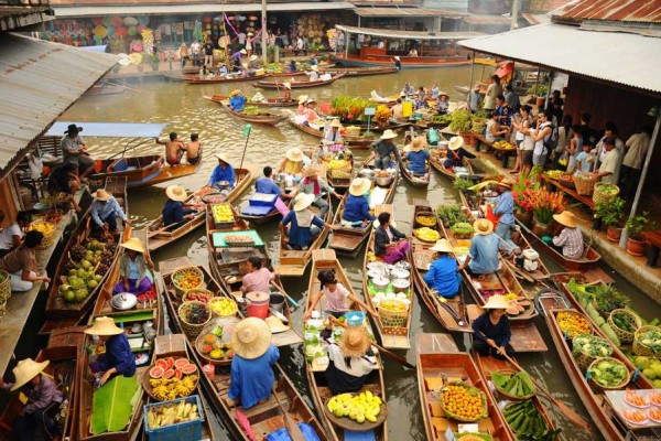 Damnoen Saduak Floating Market Bangkok, bangkok tour, tour to bangkok