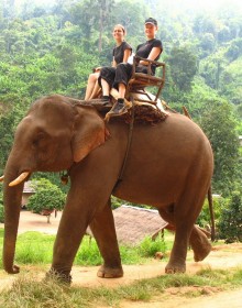 Elephant Riding & Rafting