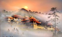 Truc Lam Tay Thien Zen Monastery in Tam Dao Mountain