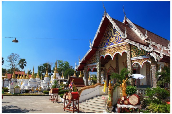Wat Chedi Sao, Lampang, Thailand