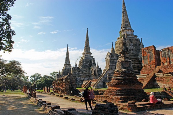 Wat Phra Sisanphet, Wat Phra Sisanphet Temple. Thailand Tour