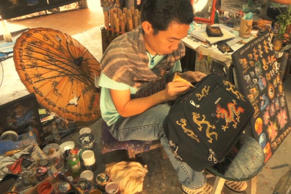 Bo Sang Handicraft, Chiang Mai, Thailand