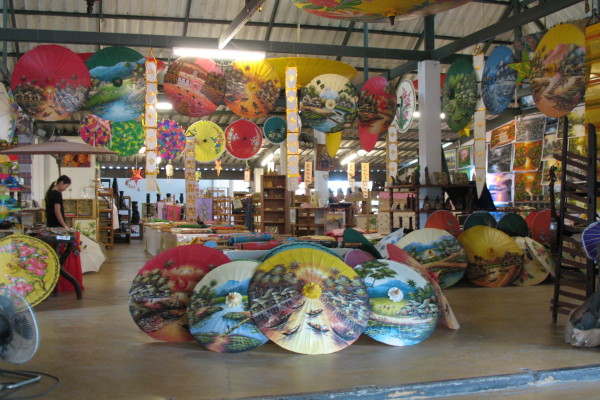 Bo Sang Handicraft, Chiang Mai, Thailand.