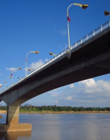 Friendship Bridge, Vientiane, Laos