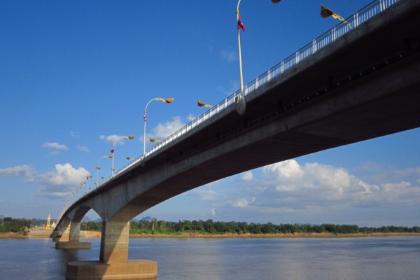 Friendship Bridge, Vientiane, Laos