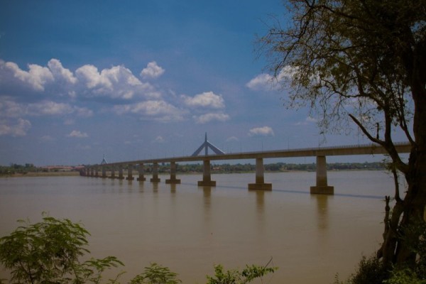 Friendship Bridge, Vientiane, Laos