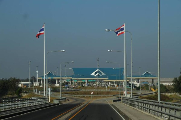 Friendship Bridge, Vientiane, Laos