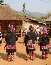 Lisu hill tribe Village, Chiang Mai, Thailand