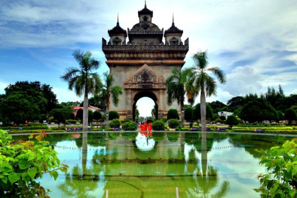 Patuxay Monument, Vientiane, Laos
