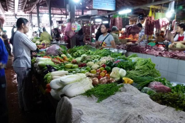 Phsar Chas Old Market, Siem Reap, Cambodia