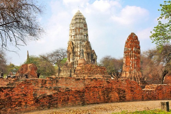 Wat Ratchabura, Ayuthaya, Thailand