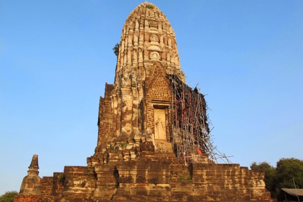 Wat Ratchabura, Ayuthaya, Thailand