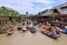 Floating Market , Pattaya, Thailand