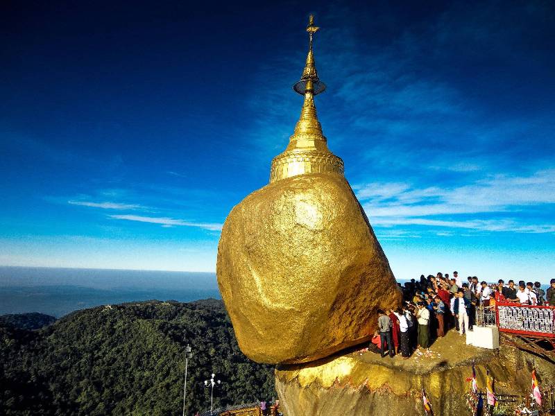 Golden Rock Pagoda