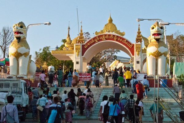 Kyaikhtiyo Pagoda, Kyaikhtiyo, Myanmar