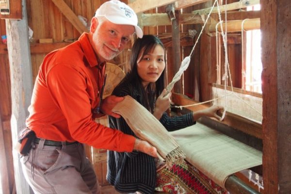 lotus fabric, Inle Lake, Myanmar