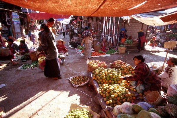 Nyaung U market, Bagan, Myanmar