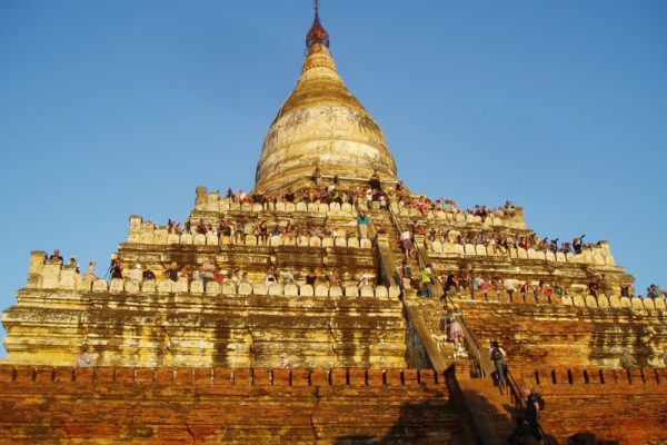 ShweSandaw pagoda, Bagan, Myanmar