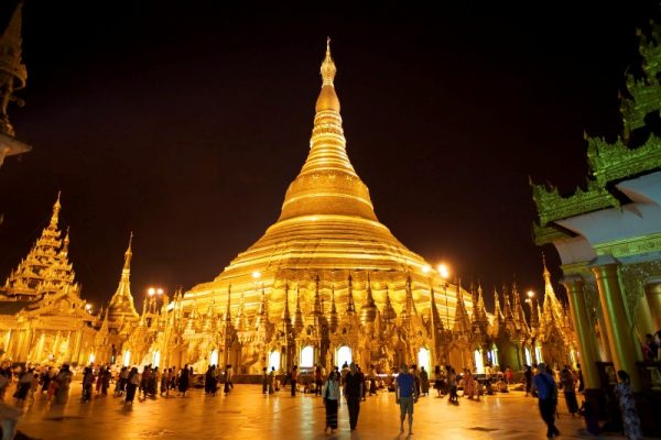 Shwedagon Pagoda, Yangon, Myanmar