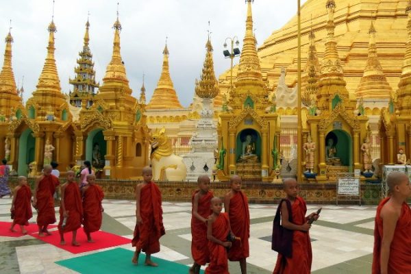 Shwedagon Pagoda, Yangon, Myanmar