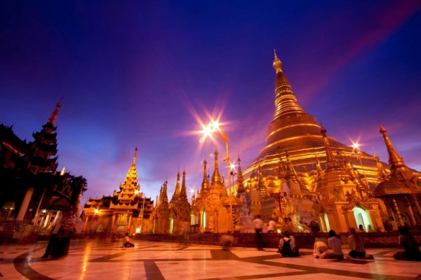 Shwedagon Pagoda, Yangon, Myanmar
