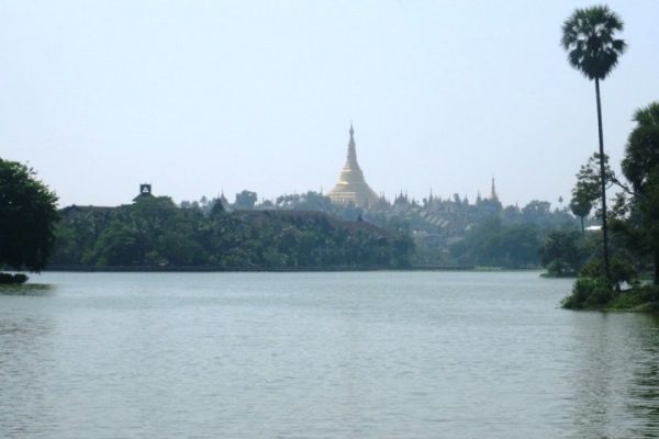 Kandawgyi Royal Lake, Yangon, Myanmar