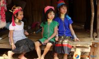 The Long Neck Karen Tribal Village in Chiang Mai, Thailand